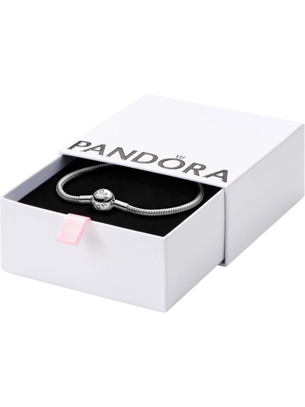 Charming Snake Chain Bracelet for Moments, Adjustable & Elegant Jewelry Gift